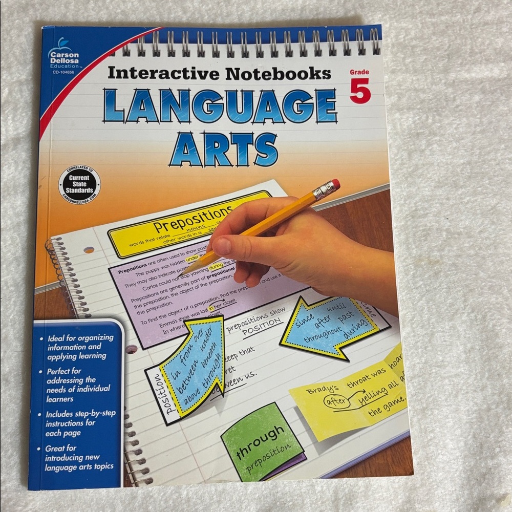 Interactive Notebooks LANGUAGE ARTS Grade 5 Paperback